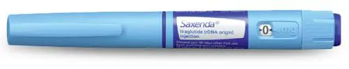 Display Saxenda pen injector