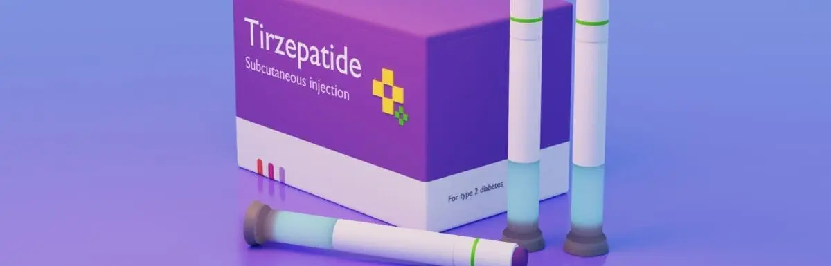 tirzepatide 3d rendering