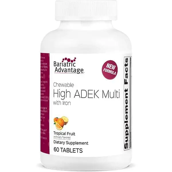 bariatric advantage chewable high ADEK citrus-60 ct