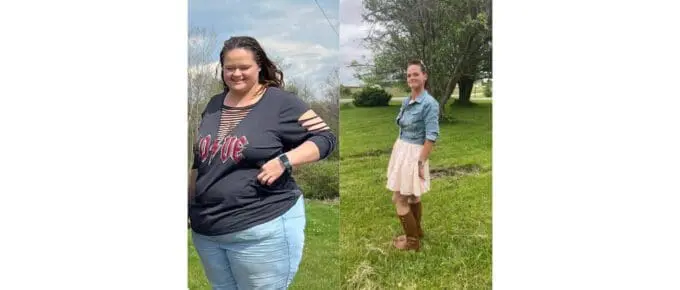 kristin's gastric bypass before and after featured image