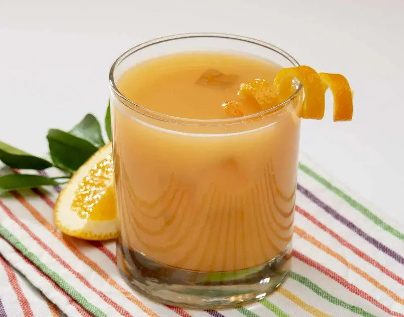 Orange Cold Drink