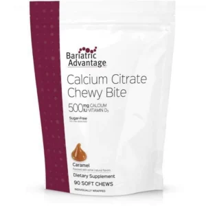 Calcium Citrate Chewy 500mg - Caramel - 90 ct