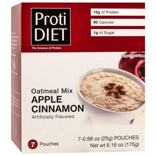 proti apple cinnamon oatmeal mix