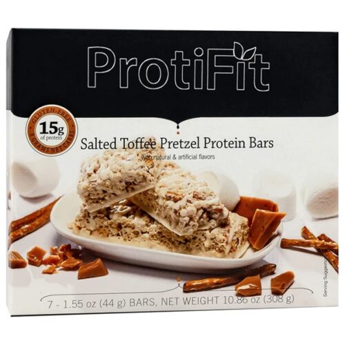 proti salted pretzel protein bars