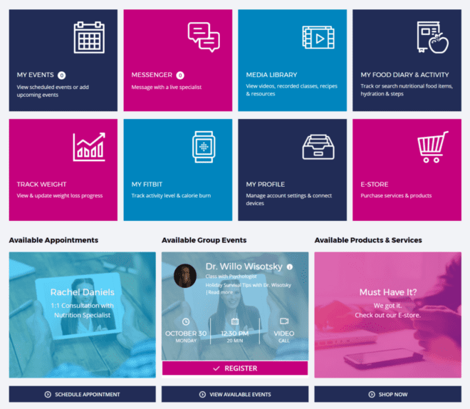 MyVirtualHP screenshot Find Surgical & Non Surgical Weight Loss