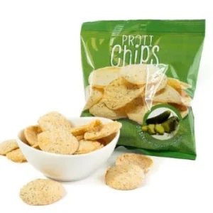 Dill Pickle Protein Chips