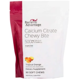 Calcium Citrate Chewy 500mg - Tropical Orange - 90 ct