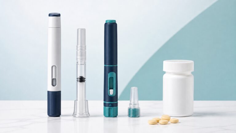 Current Wegovy delivery options: single-dose pen, prefilled syringe, FlexTouch pen and tablets