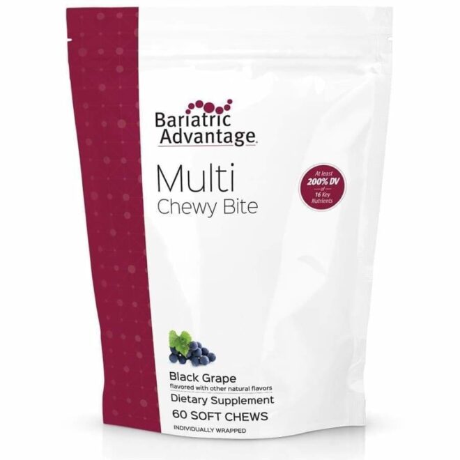 bariatric advantage chewable multivitamin-black grape