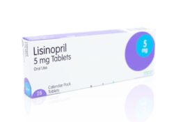 box of lisinopril