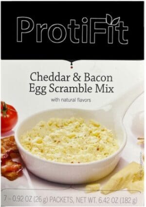 image of proti cheddar & bacon scramble mix