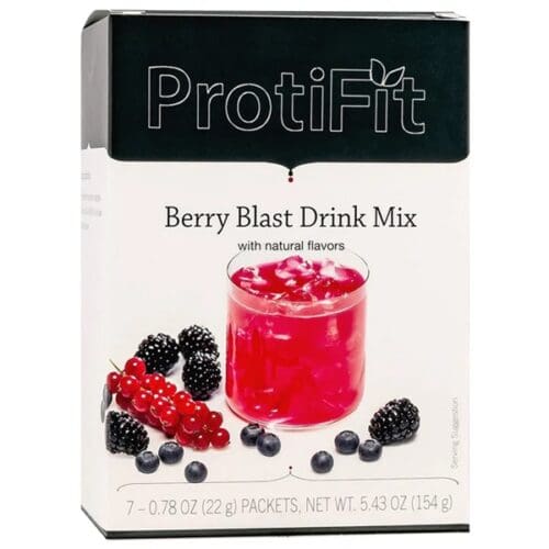 proti berry blast drink mix