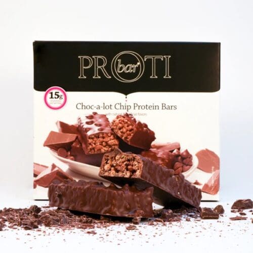 proti choc-a-lot chip protein bars