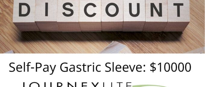 discount on self pay gastric sleeve