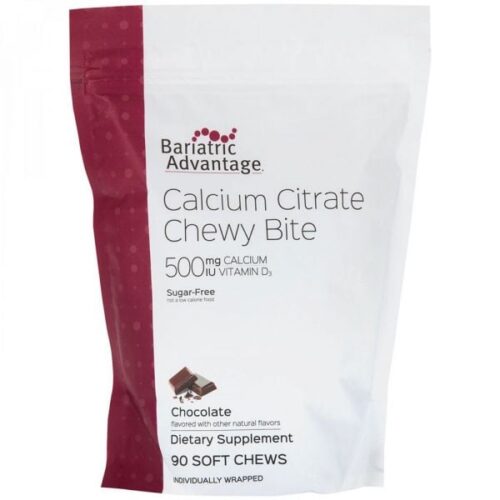 bariatric advantage calcium citrate chewy bites-chocolate
