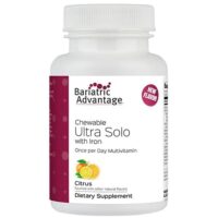 bariatric advantage chewable ultra solo multivitamin with iron-citrus bariatric advantage ultra solo with iron multivitamin-citrus