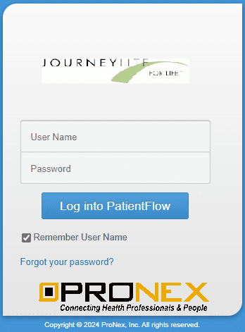 patientflow dashboard