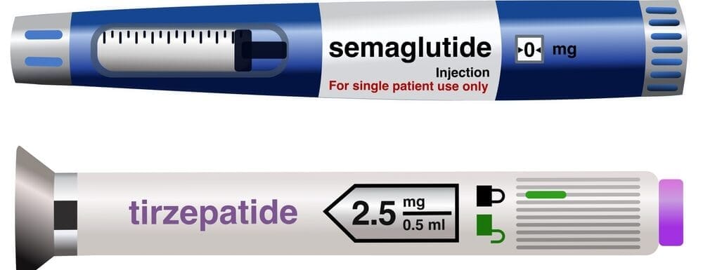 semaglutide and tirzepatide