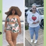 Heather’s gastric sleeve before and after transformation showing 74 pounds of weight loss with JourneyLite