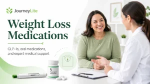 JourneyLite weight loss medications consultation with GLP-1 and oral prescription medication support
