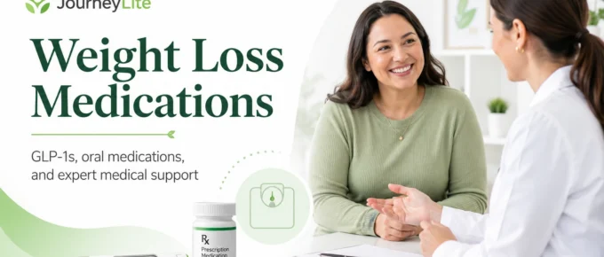 JourneyLite weight loss medications consultation with GLP-1 and oral prescription medication support