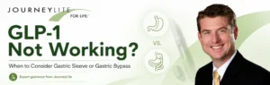 Dr. Trace Curry and JourneyLite featured image for GLP-1 not working article about gastric sleeve and gastric bypass