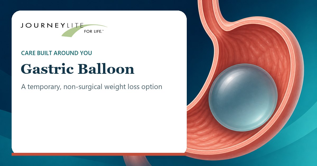 JourneyLite temporary non-surgical gastric balloon treatment